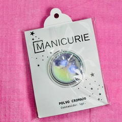Polvo Cromado - Aurora Tornasol violeta #2 - ManiCurie