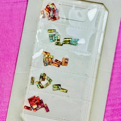 Plancha de apliques de nácar