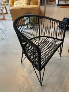 SILLON GERVASONI TULUM NEGRO - tienda online