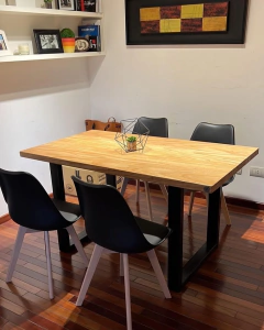 MESA U PIE EN CAÑO EN PARAISO 2" - comprar online