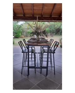 BARRA CLASSIC EN GUAYUBIRA 2" - CON RUEDAS - comprar online