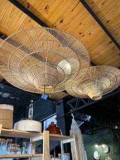 LAMPARA RATTAN 1 MT DE DIAMETRO - comprar online