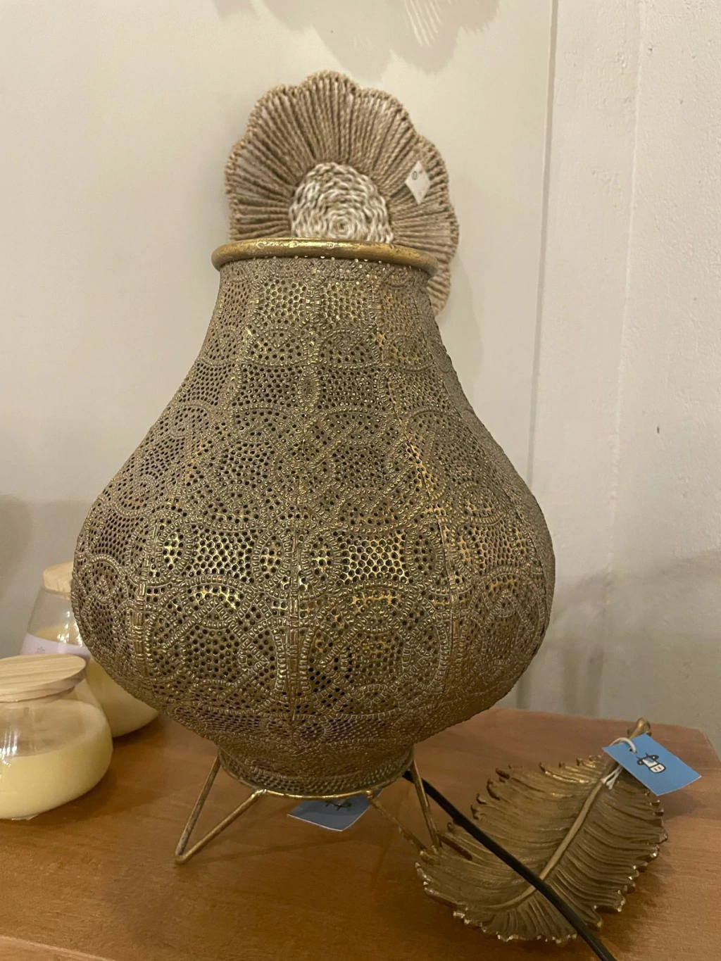 LAMPARA DE MESA MARRUECOS