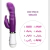VIBRADOR CONEJITO ESTIMULA CLITORIS Y VAGINA - RECARGABLE USB