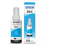 TINTA ORIGINAL EPSON 664 CIANO