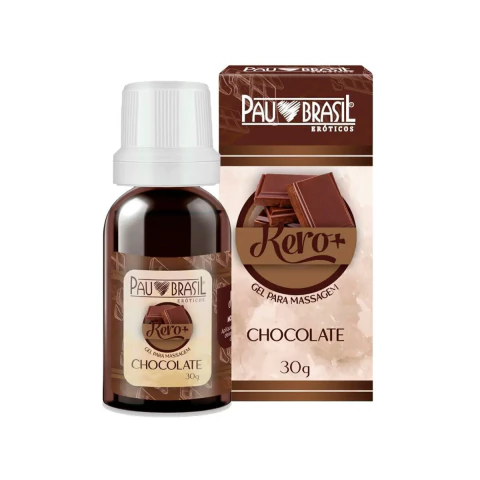 KERO + GEL BEIJÁVEL PARA MASSAGEM CHOCOLATE