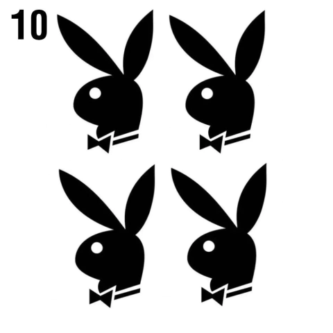 ADESIVOS PARA SEIOS CARTELA TATOO 10