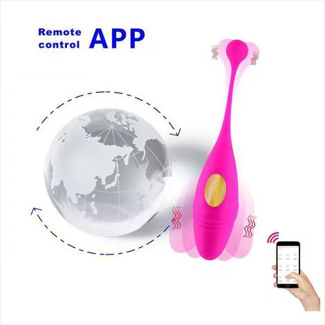 VIBRADOR COM APP ROSA