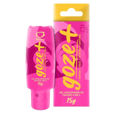 GEL GOZE MAIS + ACELERADOR DO PRAZER 4 EM 1 15G
