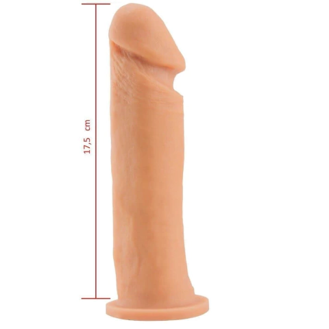 PÊNIS 17,5 X 4,4 BEGE MACIÇO 013
