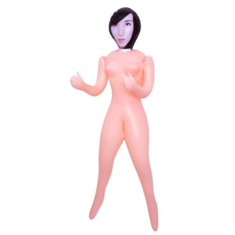 BONECA INFLAVEL COMPLETA VAGINA E ANUS CYBER