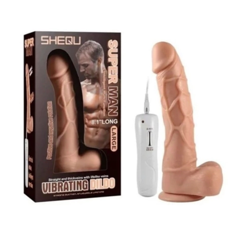 PROTESE ROTATIVO 360º VIBRO E VENTOSA MVP1203