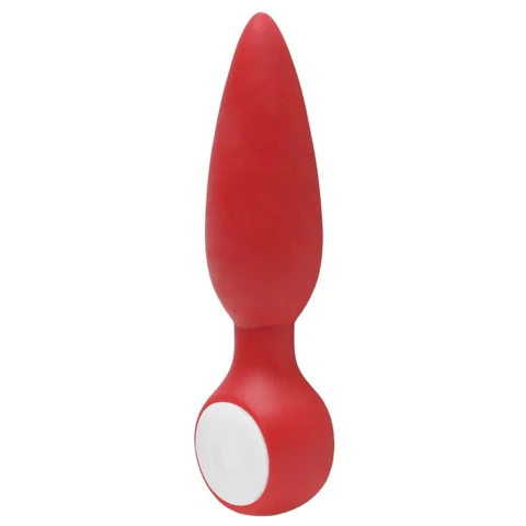 PLUG ANAL LED CONICO VERMELHO - comprar online
