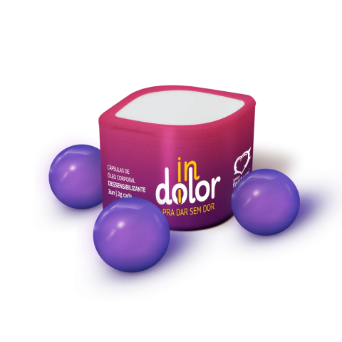 BOLINHA INDOLOR COM 3 UNIDADES