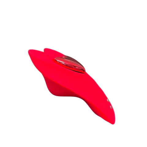 Vibrador de calcinha formado de Coração por aplicativo Vermelho