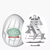 MASTURBADOR EGG MAGICAL KISS THUNDER