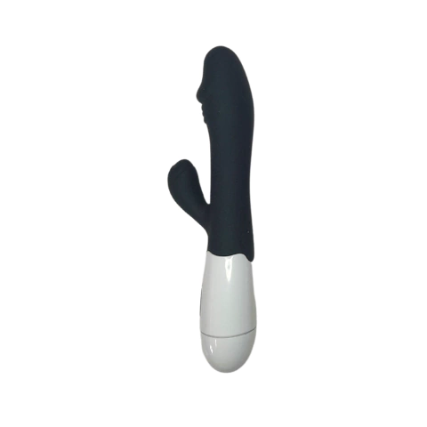 VIBRADOR ESTIMULADOR PONTO G PRETO/AZUL MVE1020