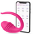 CAPSULA VIBRATORIA FORMATO GLANDE POR APP ROXO - comprar online