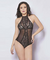 BODY RENDA FLORA PRETO