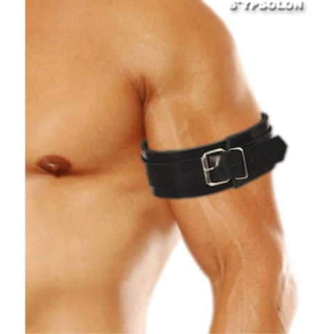BRACELETE PARA BICEPS REGULAVEL PRETO