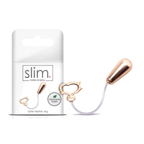 CONE POMPOAR VAGINAL METAL 45GR 4,1 X 1,9 MT035