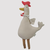Gallo Panchito - Muñeco de tela - comprar online