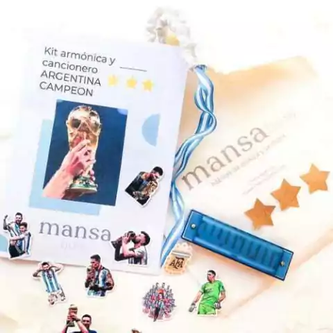 Kit Campeones del Mundo con armónica - comprar online