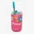 COPO NEO C/CANUDO 300ML AMIGAS FLORAL