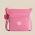 BOLSA TRANSVERSAL TIRACOLO COM ALÇA REGULÁVEL NYLON ROSA - comprar online