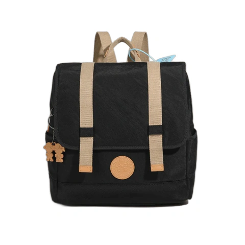 MOCHILA BOLSA CASUAL FEMININO M&M URBANA RESISTENTE PRETO