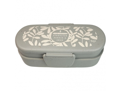 MARMITA FIT DUO 770ML - FIBRA NATURALS PRA HOJE