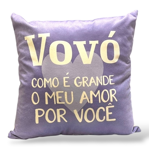 ALMOFADA AMOR POR VOCÊ - VOVÓ - comprar online