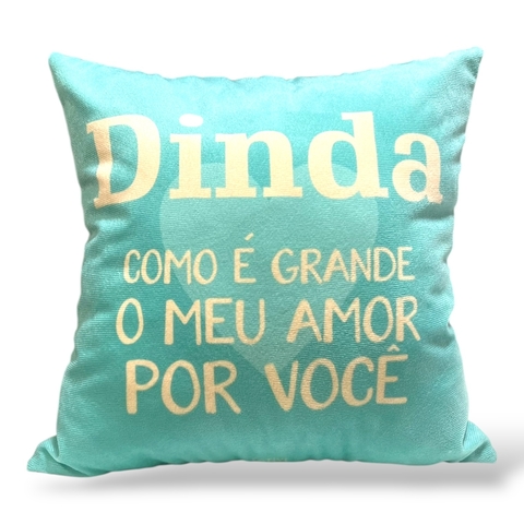 ALMOFADA AMOR POR VOCÊ - DINDA - comprar online
