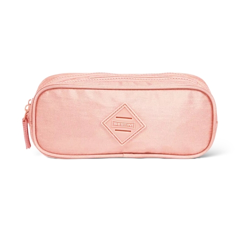 ESTOJO 2 COMP - METALICO ROSA