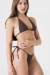 Bikini GUAYA chocolate - tienda online