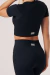 Top Seamless TURIN negro - tienda online