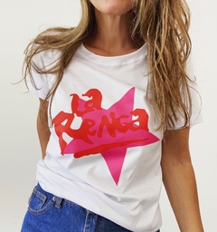 Remera LA RENGA FUCSIA - comprar online