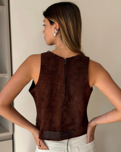 CHALECO TURMI CHOCO - comprar online