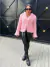Casaco Ceci Rosa (Handmade) - comprar online