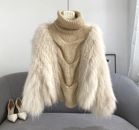 Blusa Bege (Cashmere)