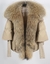 Jaqueta Puffer Bege Punho - Vip Peles