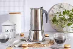 CAFETERA RECTA ACERO INOXIDABLE 12 TAZAS 25X14X11CM - comprar online