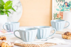 TAZA CERAMICA GRIS 240 CC - comprar online