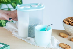 YERBERO/AZUCARERO + MATE C/BOMBILLA VERDE AQUA - comprar online