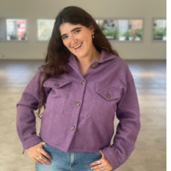 Camisaco frizado corto (S853) - comprar online