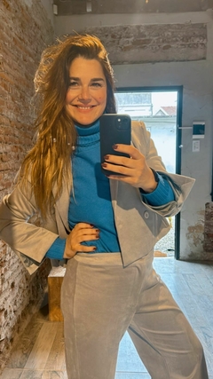 Blazer corto gamuzado (B210) en internet