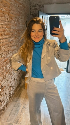 Blazer corto gamuzado (B210)