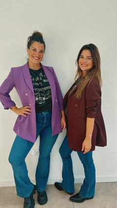 Saco cruzado largo (S321) - comprar online