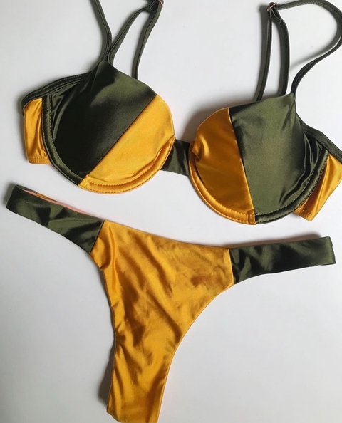 Meia taça malibu verde