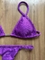 Cortininha canelado roxo/calcinha com regulagem